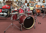 pdp by dw Drumset CX-Series, Red Sparkle, inkl. Centent Sparks B10 Cymbalsatz