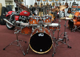 pdp by dw Drumset FX-Series, Tabacco Burst, inkl. Centent Sparks B10 Cymbalsatz