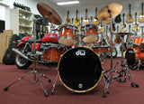pdp by dw Drumset FX-Series, Tabacco Burst, inkl. Centent Sparks B10 Cymbalsatz
