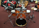 pdp by dw Drumset FX-Series, Tabacco Burst, inkl. Centent Sparks B10 Cymbalsatz