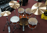 pdp by dw Drumset FX-Series, Tabacco Burst, inkl. Centent Sparks B10 Cymbalsatz