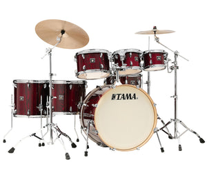 Tama Drumset Superstar Classic Maple Exotic CL72RS-PGGP Gloss Garnet Lacebrak Pine - Shellset