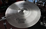 Centent Whisper Low Volume Cymbalsatz in Silver satin, kompletter Satz mit 14" HH, 16", 18", 20"