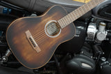 Sigma Acousic Guitar SG-TT15E-SDAMB Satin Distressed Antique Mahogany Burst inkl. Pickup System und Gigbag