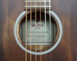 Sigma Acousic Guitar SG-TT15E-SDAMB Satin Distressed Antique Mahogany Burst inkl. Pickup System und Gigbag