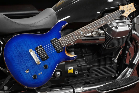 PRS Paul Reed Smith SE Paul's Guitar in Faded Blue Burst inklusive Gigbag