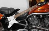 Ibanez Electric Guitar JEMJR Black - Steve Vai Signature mit Originalunterschrift
