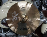 Zildjian S-Serie Medium-Thin Suspended Crash 18" mit Originalunterschrift von Erich Singer von KISS