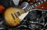 Gibson Electric Guitar Les Paul Tribute Satin Tabacco Burst inklusive Top-Gigbag