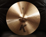 Zildjian K Ride Cymbal (Becken) 20 Inch Spitzenklasse Bronzelegierung