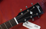 Ibanez Acoustic Guitar AV7CE-ABK Aged Black Open Pore Satin Gloss (Westerngitarre)