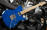 Ibanez Electric Guitar AZS2200Q-RBS Royal Blue Sapphire inkl. Originalkoffer