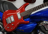 Ibanez Electric Guitar JS1200CA Prestige Joe Satriani in Candy Apple Red Metallic inkl. Koffer