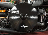 Zildjian Pitch Black Ride 22" - B12 Bronzelegierung