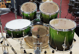 Sonor Drumset Essential Force in Emerald Green Burst, Birch Shells (Birkenholzkessel), inkl. Hardwaresatz - Occasion