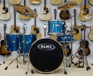 Mapex Drumset M-Pro in Heaven Blue metallic mit Sabian Cymbals