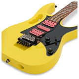 Ibanez Electric Guitar JEMJRSP Yellow Steve Vai Signature (gelb) - Tiefstpreisgarantie