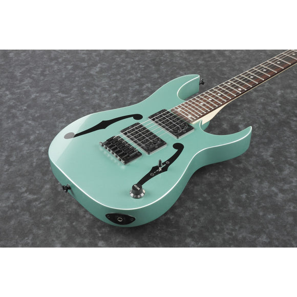 Ibanez Electric Guitar PGMM21-MGN Paul Gilbert miKro in Metallic Light Green - Kurzmensur