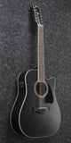Ibanez Acoustic Guitar 12-String AW8412CE-WB Weathered Black