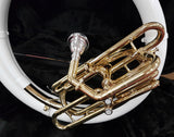 Jupiter Sousaphone JSP1000 Fiberglas mit Hardschalenkoffer, perfekt für Guggemuusig