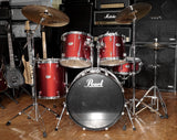 Pearl Drumset Forum Line in Red metallic inklusive Zildjian Planet Z Cymbalsatz - Occasion