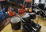 Tama Drumset Superstar Hyperdrive Maple Series in Brushed Charcol Black inkl. Cymbals