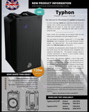 Wharfedale Typhon AX-12 Bluetooth aktive Lautsprecherboxe
